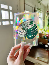 Load image into Gallery viewer, Variegated Monstera -Suncatcher Window Decal - Good Judy (.com)