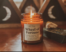 Load image into Gallery viewer, Wheel of Fortune Soy Candle - Vetiver, Clove, Clary Sage - Good Judy (.com)