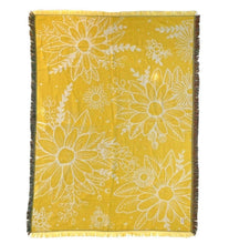 Load image into Gallery viewer, Yellow Louisa- Woven Blanket - Good Judy (.com)