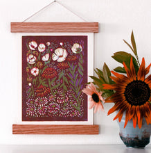 Load image into Gallery viewer, Zinnias and Anemones- Art Print - Good Judy (.com)