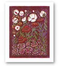 Load image into Gallery viewer, Zinnias and Anemones- Art Print - Good Judy (.com)