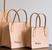 Load image into Gallery viewer, Leather Dock Bag- Petite Brown Latigo
