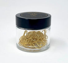 Load image into Gallery viewer, Gold Plated Paper Clips (Jar of 25) | Banana
