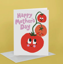 Load image into Gallery viewer, Tomato Family Mother's Day Greeting Card

