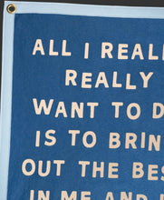 Load image into Gallery viewer, Joni Mitchell- All I Want Camp Flag
