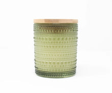 Load image into Gallery viewer, Citrus + Spice: Neroli Citrus Chili Candle in Green Glass
