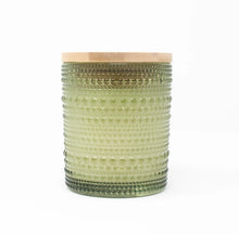 Load image into Gallery viewer, Country Road: Petitgrain Moss Cedar Soy Candle in Green Glass
