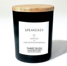 Load image into Gallery viewer, Speakeasy: Gin Botanicals Cypress Hand-Poured Soy Candle
