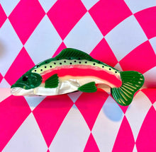 Load image into Gallery viewer, Rainbow Trout- Hair Claw
