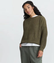 Load image into Gallery viewer, The Chunky Knit Sweater- Olive Green
