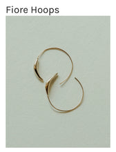 Load image into Gallery viewer, Fiore Hoop Earrings

