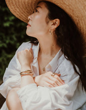 Load image into Gallery viewer, Fiore Hoop Earrings
