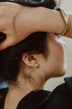 Load image into Gallery viewer, Surya Hoop Stud Earrings

