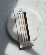 Load image into Gallery viewer, Neutral Matte Slim Pens- Set of Four
