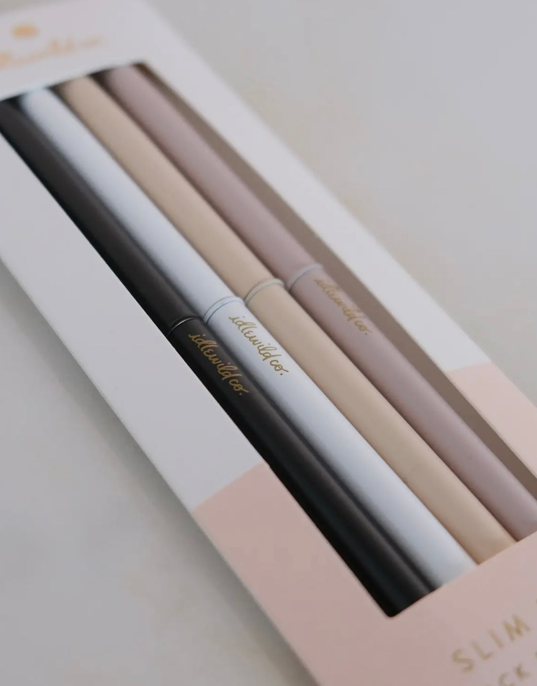 Neutral Matte Slim Pens- Set of Four