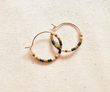 Load image into Gallery viewer, Mini Tondo Hoop Earrings - Snakebite
