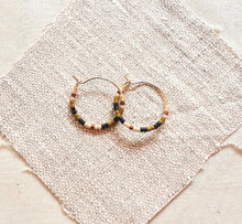 Load image into Gallery viewer, Mini Tondo Hoop Earrings - Snakebite
