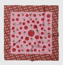 Load image into Gallery viewer, Tomatoes - Cotton Silk Bandana
