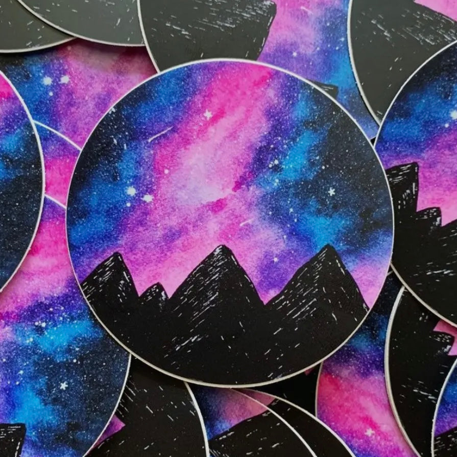 Mountain- Vinyl Sticker