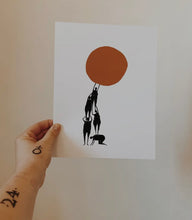 Load image into Gallery viewer, Sun (Helping Each Other)- Art Print
