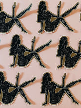 Load image into Gallery viewer, Mudflap Rude Girl- Sticker
