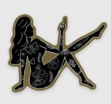 Load image into Gallery viewer, Mudflap Rude Girl- Sticker
