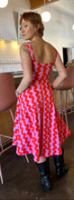 Load image into Gallery viewer, Vacation Dress- Pink Squiggle
