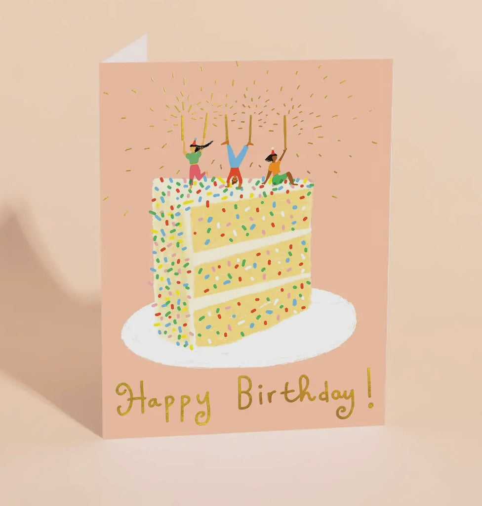 Confetti Cake - Birthday Card