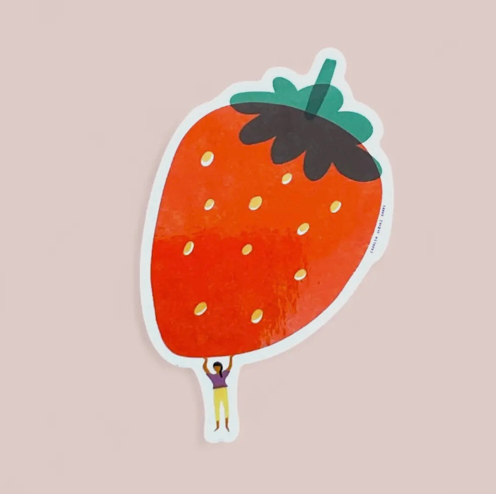 Fraise - Die Cut Sticker