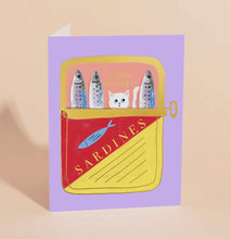 Load image into Gallery viewer, Tinned Fish - Birthday Card
