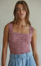 Load image into Gallery viewer, Knit Seamless Jacquard -Tank
