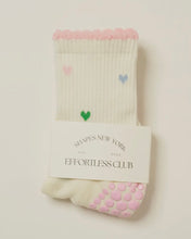 Load image into Gallery viewer, 💕 Mini Heart Petal Grip- Socks
