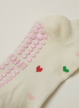 Load image into Gallery viewer, 💕 Mini Heart Petal Grip- Socks
