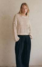Load image into Gallery viewer, Knit Cotton and Linen- Sweater
