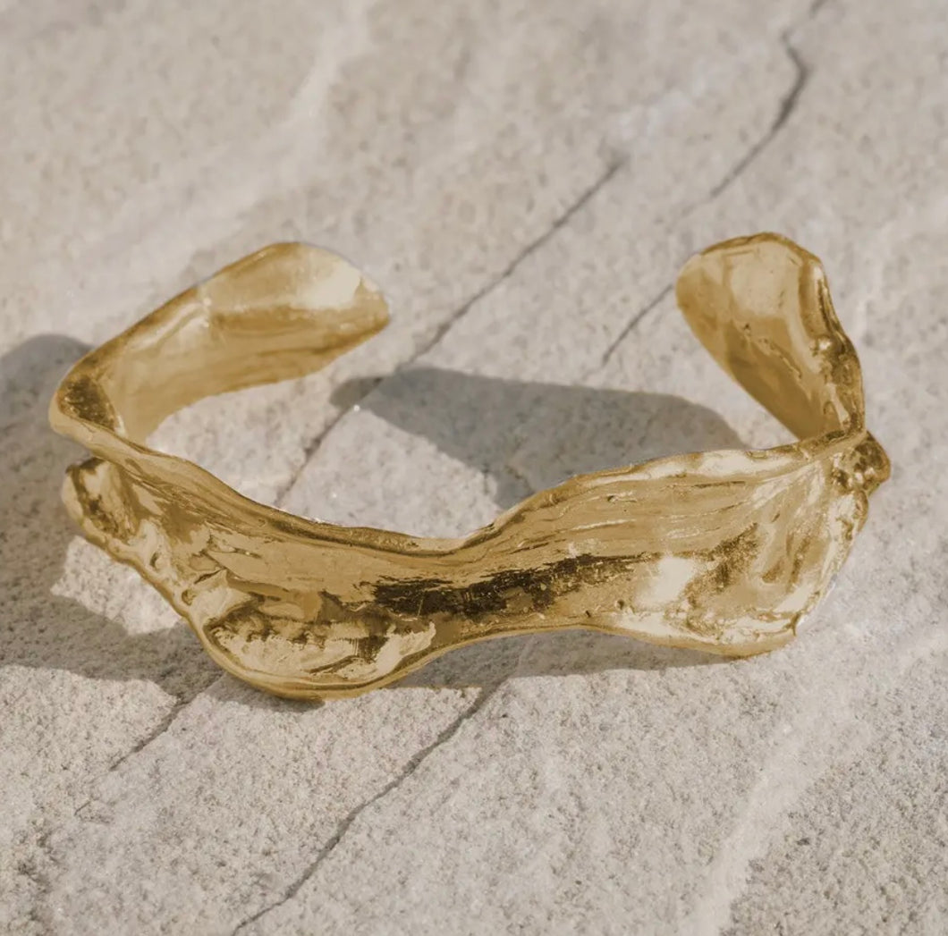 Amargosa Gold Cuff Bracelet