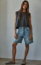 Load image into Gallery viewer, Knit Cotton Round Neck Tank Top
