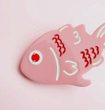 Load image into Gallery viewer, Pink Fish- Hair Clip
