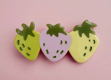 Load image into Gallery viewer, Summer Strawberries- Hair Clip

