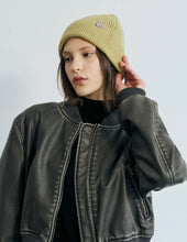 Load image into Gallery viewer, &quot;Extra Fine Merino&quot; Wool Knit Beanie Hat - Sage Green
