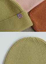 Load image into Gallery viewer, &quot;Extra Fine Merino&quot; Wool Knit Beanie Hat - Sage Green
