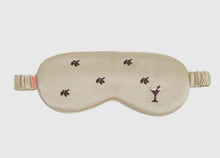 Load image into Gallery viewer, &quot;Martini&quot; Silk Sleep Eye Mask - Champagne

