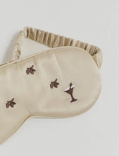 Load image into Gallery viewer, &quot;Martini&quot; Silk Sleep Eye Mask - Champagne

