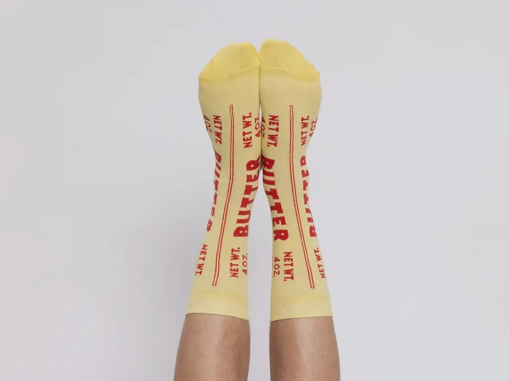 Butter - Large Crew Socks