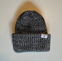 Load image into Gallery viewer, We Need Art- Grey and White Chunky Hat
