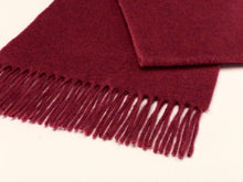 Load image into Gallery viewer, Luxury Bright Pink Merino Lambswool Scarf
