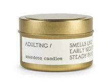 Load image into Gallery viewer, Adulting (Fig &amp; Cashmere)- Travel Tin Candle - Good Judy (.com)
