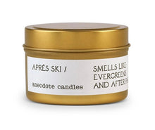 Load image into Gallery viewer, Apres Ski (Spruce &amp; Cypress)- Travel Tin Candle - Good Judy (.com)
