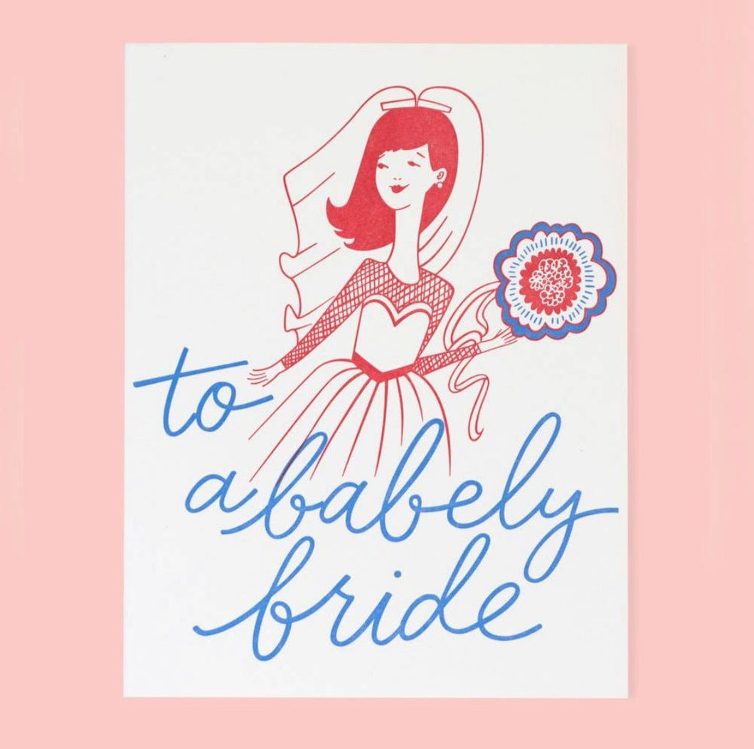 Babely Bride- Card - Good Judy (.com)