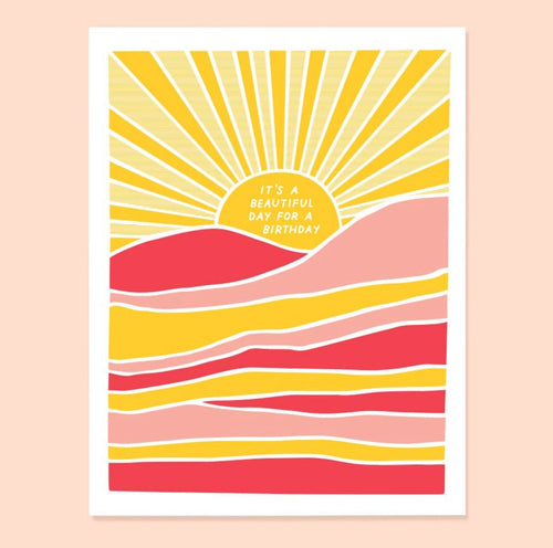 Beautiful Day Birthday Card - Good Judy (.com)