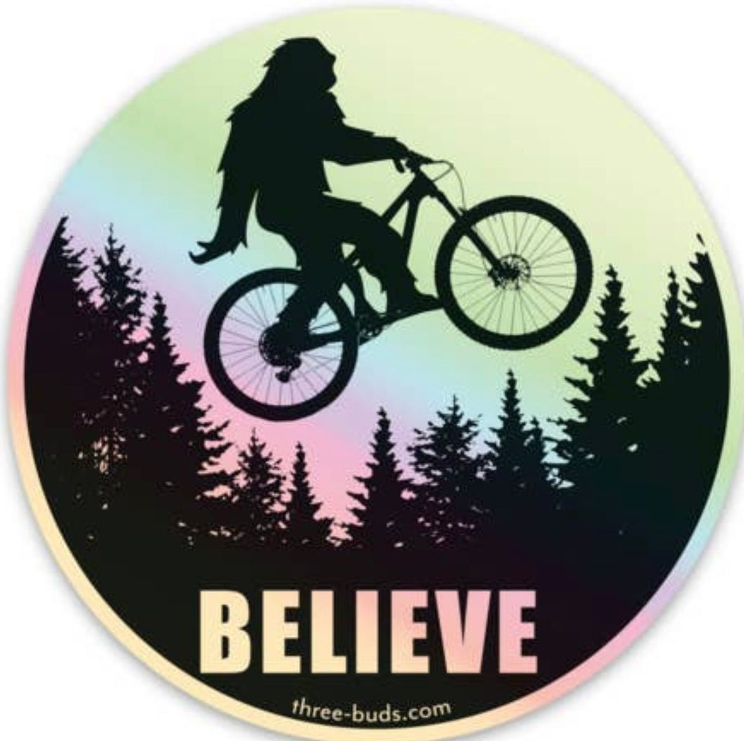 Believe- Holographic Sticker - Good Judy (.com)